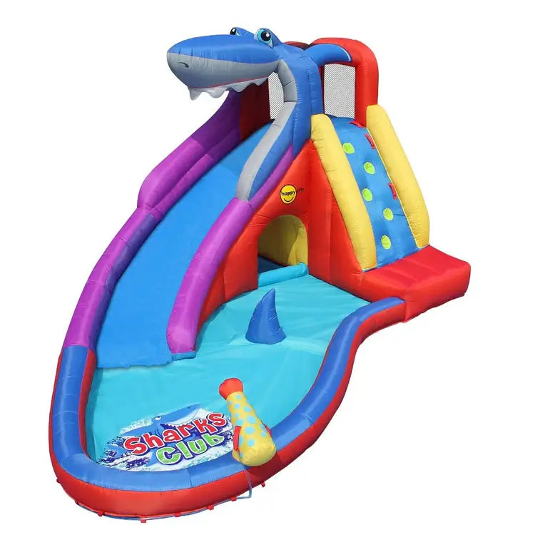 shark-shaped-inflatable-water-slide-with-splash-pool