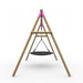 side-profile-of-the-spider-monkey-ii-swing-set-showing-the-a-frame-timber-structure-and-pink-hardware
