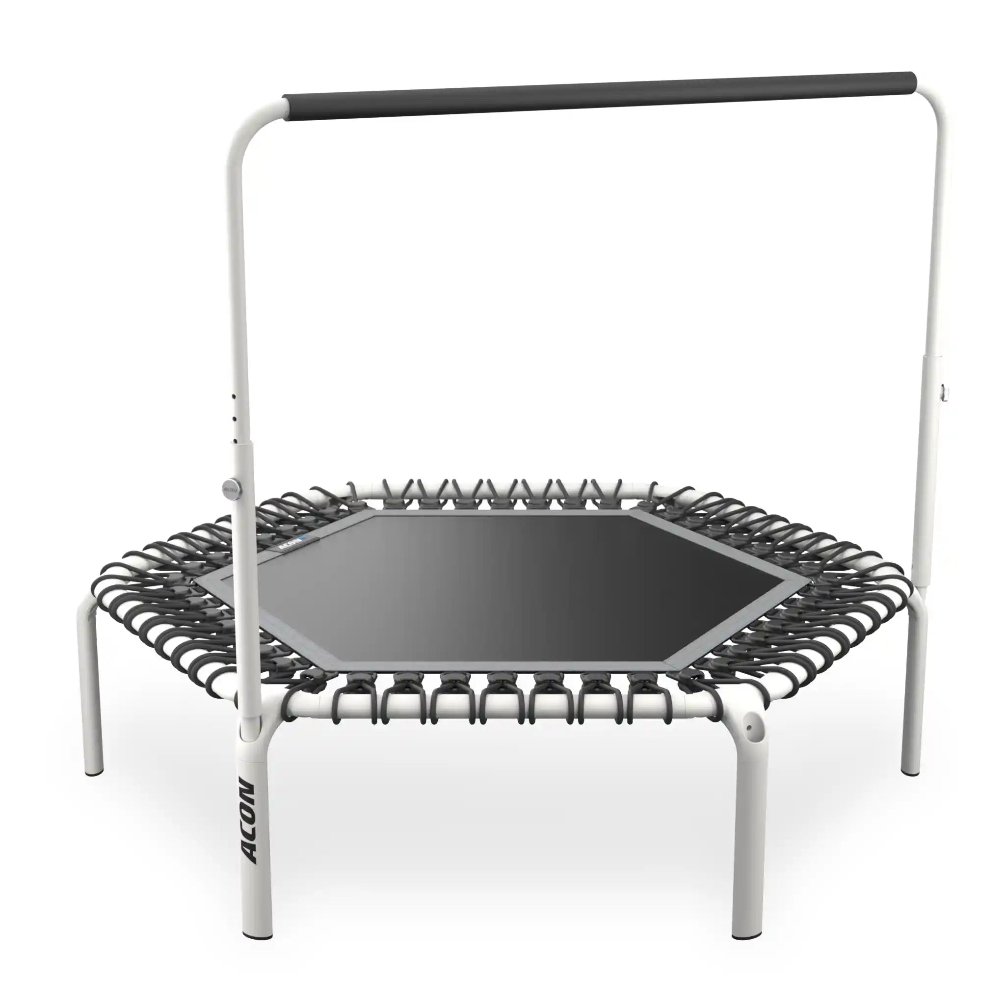 side-view-of-acon-rebounder-uk-hexagon-white-with-balance-handlebar-on-white-background