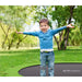 side-profile-of-sunken-garden-trampoline-featuring-safety-net-and-green-padding