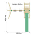 top-view-dimension-diagram-of-swing-set-showing-2-40m-height-4-00m-width-and-3-90m-length