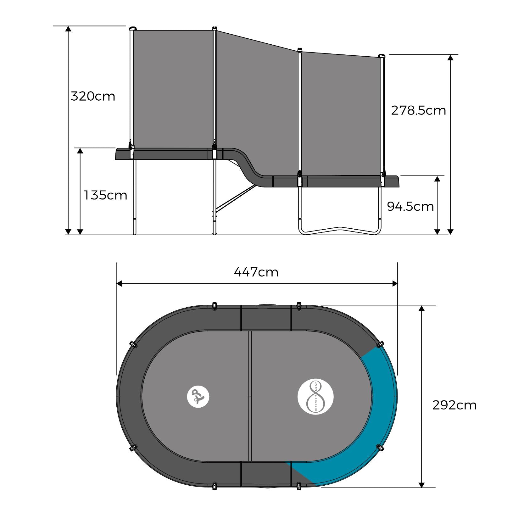 tp-infinity-leap-2-level-trampoline-dimensions-diagram