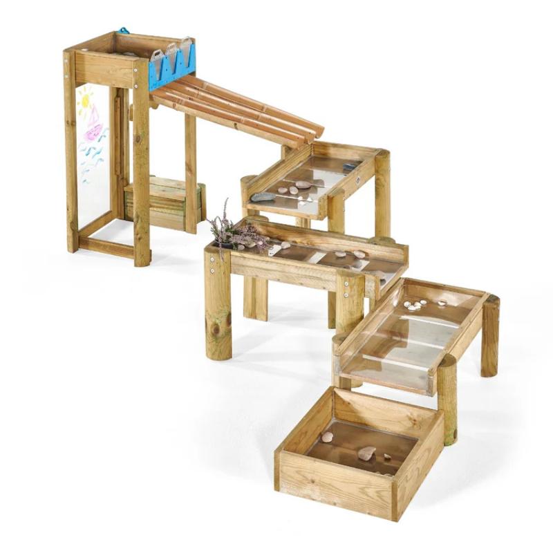 wooden-water-run-play-station-with-tiered-channels-clear-trays-and-collection-basin